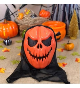 Halloween Maske Pumpkin Surat Turuncu balkabağı