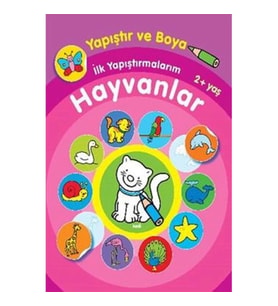 Yapıştır ve Boya İlk Yapıştırmalarım - Hayvanlar