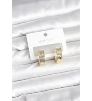 Pirinç Gold Renk Halka Kadın Küpe - TJ-BKP11381