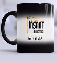 İnşaat Mühendisi Kupa Bardak Sihirli