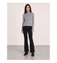 Loft Belinda Slim Fit Siyah Kadın Pantolon LF2044346