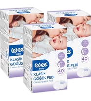 Wee Baby 132 Klasik Göğüs Pedi 40lı- 3 Adet