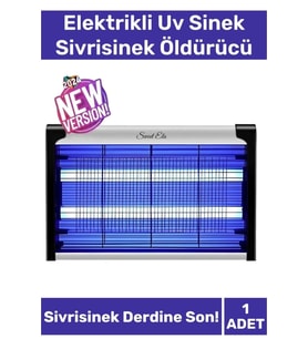 Özel Üretim Yükseltmiş Güç Çift Florasan Elektrikli Uv Zincirli Askılı Sinek Sivrisinek Öldürücü