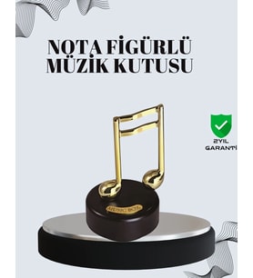 Nota Figürü Müzik Kutusu Melodious Model