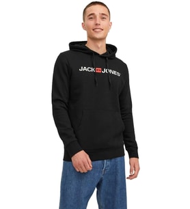 Jack & Jones Jjecorp Erkek Sweatshirt (Siyah)