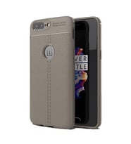 Zore One Plus 5 ile Uyumlu Niss Silikon Kılıf Gri