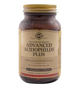 Solgar Advanced Acidophilus Plus 60 Kapsül