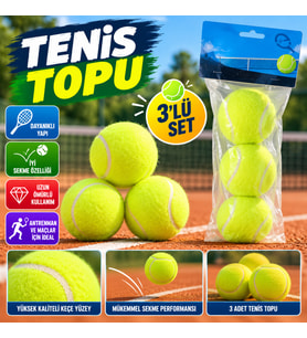 KZL-2505002 TENIS TOPU 3 LU 80