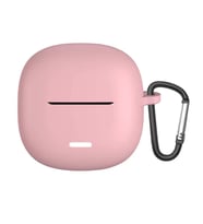 Microsonic Xiaomi Redmi Buds 6 Lite Kılıf Askılı Mat Silikon Rose Gold (Rose)