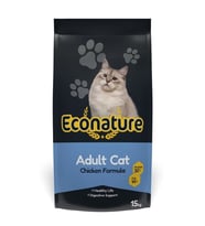 Econature Chicken Tavuk Etli Kedi Maması 15 Kg