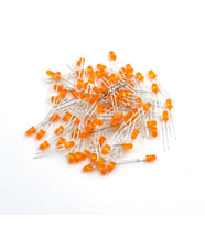 3mm Led Turuncu Everlight - 1000 Adet