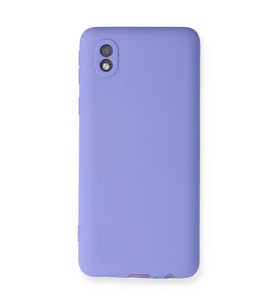 Samsung Galaxy A01 Core Kılıf First Silikon - Lila