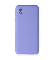 Samsung Galaxy A01 Core Kılıf First Silikon - Lila