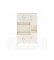 Arges Gardrop 9 Raflı 6 Kapaklı 132x30x195 Aytaşı-Aytaşı