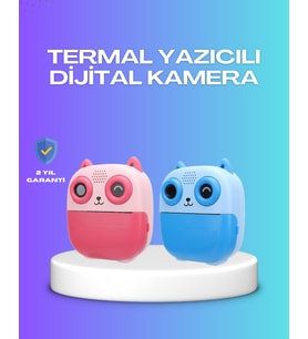2.4 İnç Ekranlı Çocuk Fotoğraf Makinesi 6X Zoom Özellikli