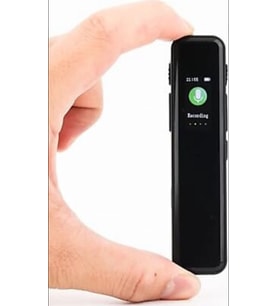 LED Ekranlı 32 GB Mp3 Çalar Kesintisiz ses Kayıt KB 90 (Siyah)