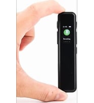 LED Ekranlı 32  GB Mp3 Çalar Kesintisiz ses Kayıt KB 90 (Siyah)