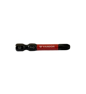 Vandor Bits Uç Matkap Ucu Tornavida Ucu Vidalama Ucu İmpact S2 Çelik PH3 50 - 729927866987