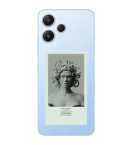 Xiaomi Redmi 12 Uyumlu Uyumlu Medusa Tasarımlı Şeffaf Telefon Kılıfı