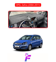 OPEL ZAFİRA (2004-2011) Uyumlu Torpido Örtüsü Yansıma Önleyici Tam Koruma Kolay Montaj H81