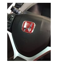HONDA CIVIC H DİREKSİYON LOGO 06-11 KIRMIZI H ARMA