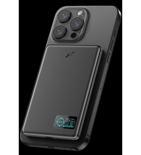 Pilelistore   PW595 5.000 mAh Dijital Göstergeli 20W Type-C ve 15W Kablosuz Şarj PD Hızlı Şarj Magsa