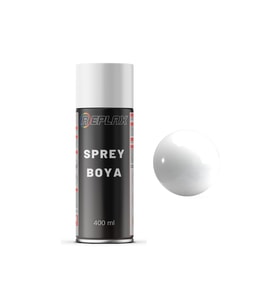Motorsiklet Boyası Parlak Beyaz Sprey Boya 400 Ml.