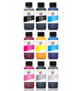 Qc Epson Pro 7890 Yazıcı Uyumlu Kartuş Mürekkebi 100ml PRO PRO Set-9 Renk