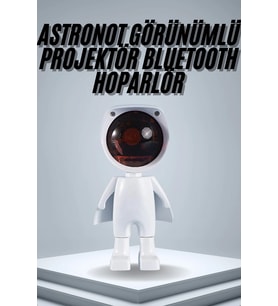 Projeksiyon Güneş Lambası Astronot Gün Batımı Projektör Led Işıklı