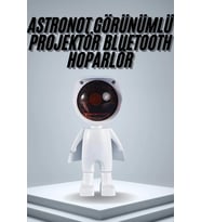 Projeksiyon Güneş Lambası Astronot Gün Batımı Projektör Led Işıklı