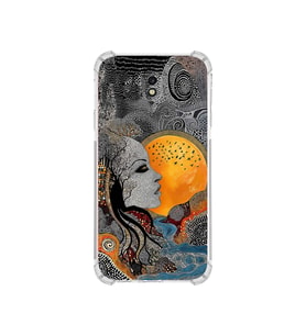 PrintiFy Samsung Galaxy J7pro ile Uyumlu Simya Serisi Mozaik Tanrıça Tasarımlı Uv Baskılı Köşe Korumalı Antişok Kılıf