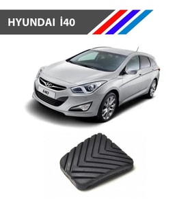 OTOZET Hyundai I40 Debriyaj ve Fren Pedal Lastiği 2 Adetli Set