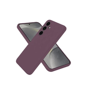 Samsung Galaxy A06 Kılıf First Silikon - Mürdüm