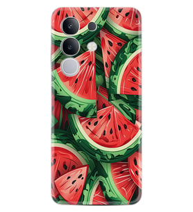 Vivo Y29 Kılıf Boutique Baskılı Resimli Karpuz Pcode -002