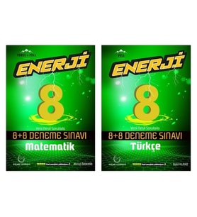 LGS 8.SINIF ENERJİ MATEMATİK TÜRKÇE  8+8 DENEME