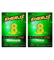 LGS 8.SINIF ENERJİ MATEMATİK TÜRKÇE  8+8 DENEME