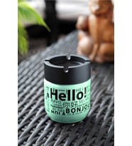 Cam Kokusuz Küllük 425 Cc Hello Desenli Yeşil