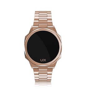 UPWATCH UPWATCH ICON ROSE GOLD + UNİSEX KOL SAATİ (Siyah)
