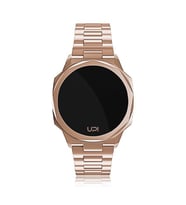 UPWATCH UPWATCH ICON ROSE GOLD + UNİSEX KOL SAATİ (Siyah)