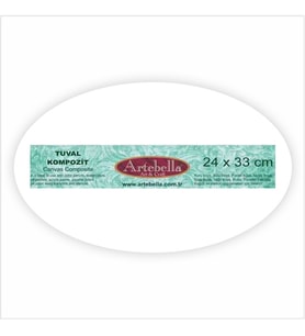 Artebella Tuval Kompozit Elips 24x33 cm