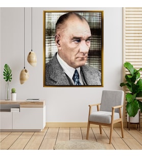 ÇERÇEVELİ ATATÜRK TABLO S501