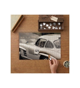Klasik Araba Tasarımı 240 parça Ahşap Puzzle Ahşap Kutuda MP01950