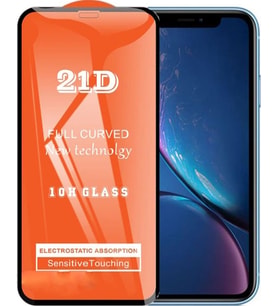 Apple Uyumlu İphone Xr Ekran Koruyucu 21d Tam Kaplayan Kavisli 468000060