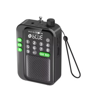 Ultratekno C9 Bluetooth Şarjlı Radyo USB & TF Kart Okuyucu Deprem Çantasına Uygun FM Radyo (Siyah)