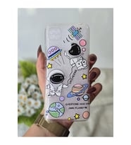 Xiaomi Redmi 9C / 10A Uyumlu Baskılı Şeffaf Telefon Kılıfı
