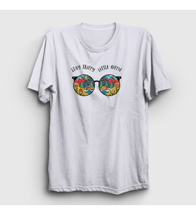 Presmono Unisex Beyaz Camper Kamp T-Shirt 285908tt