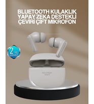 Anında Dil Çeviren Akıllı Bluetooth Kulaklık Çok Dilli İletişim