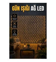Gün Işığı LED Ağ Dekorasyon Aydınlatması Balkon Teras Süsleme