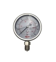 Manometre Gliserinli Alttan Çıkışlı Q100 - 0 - 16 Bar 1/2