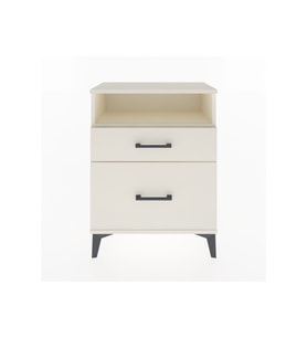 Arges Komodin Tek Raflı 2 Çekmeceli 60x30x80 Aytaşı-Aytaşı